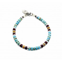 Bracelet mini Heishi jaspe