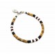 Bracelet mini Heishi Jaspe et pierre de lave