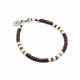 Bracelet mini Heishi Jaspe et Magnesite