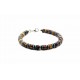 Bracelet Heishi Oeil de tigre