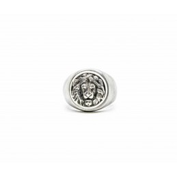 Bague chevalière Lion