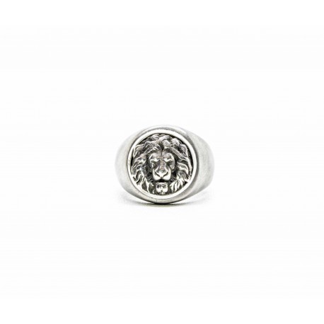 Bague chevalière Lion