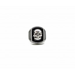 Chevaliere vintage skull