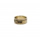 Solid brass Native style ring