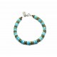 Heishi turquoise Jasper Bracelet