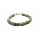 Heishi African turquoise bracelet