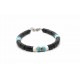 Bracelet Heishi Onyx & Jaspe