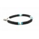 Bracelet Heishi Onyx & Jaspe