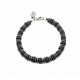 Bracelet Heishi Pierre de lave