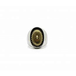 Brass concho ring