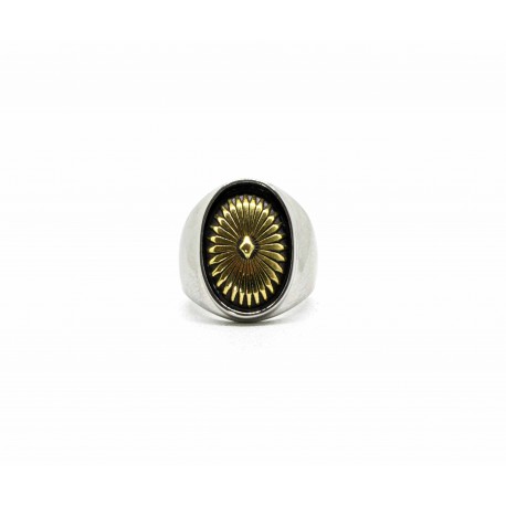 Brass concho ring
