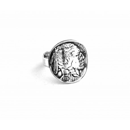 Bague Indian Head cent