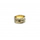 Solid brass Native style ring