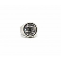 Signet ring "Don't Tread On Me"