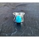 925 silver Turquoise ring "Sun Rays"