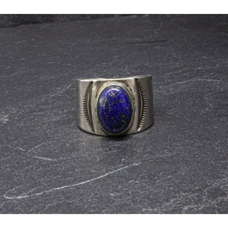 Bague Lapis Lazuli Oval Argent 925