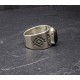 925 silver Tiger Eye Ovale ring
