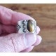 Bague Oeil de Tigre Oval Argent 925