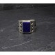Bague Oeil de Tigre Oval Argent 925