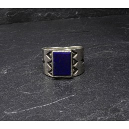Bague Oeil de Tigre Oval Argent 925