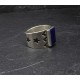 Bague Oeil de Tigre Oval Argent 925