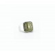 Bague carrée concho laiton