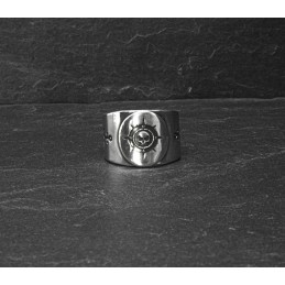 Ring 925 silver "Skull Compass"
